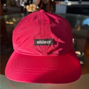 Stussy Vibrant Hot Pink Baseball Hat Vintage Rare 90’s 2000’s Y2K